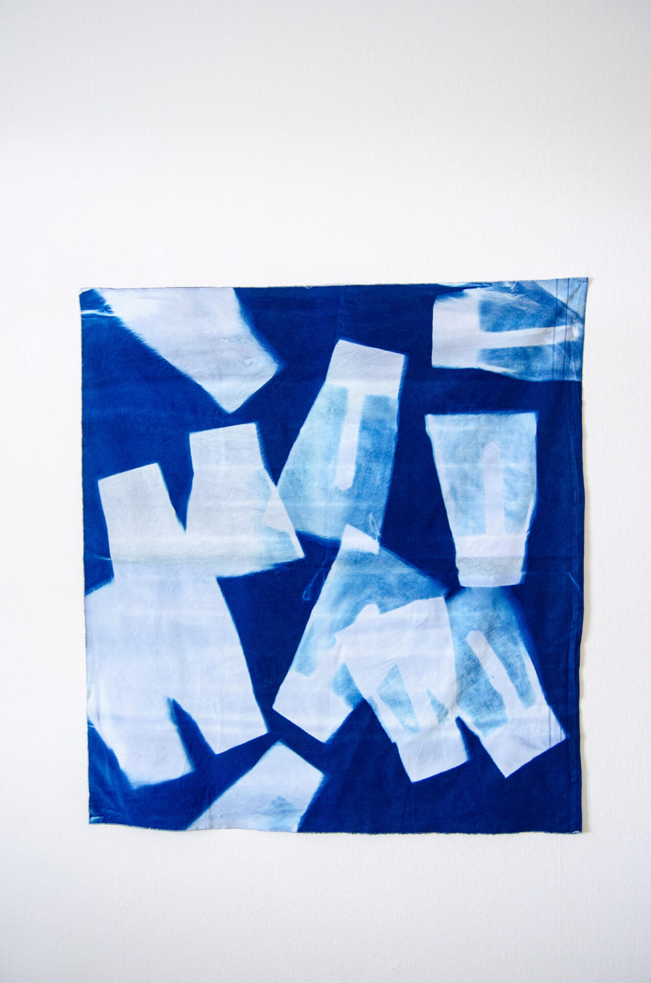 Cyanotypie 12 Hemdärmel