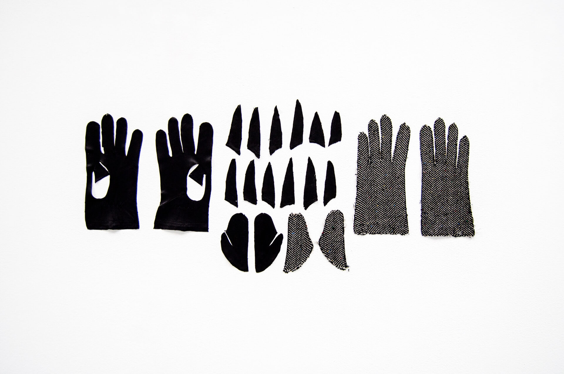 Handschuhe Schnittteile